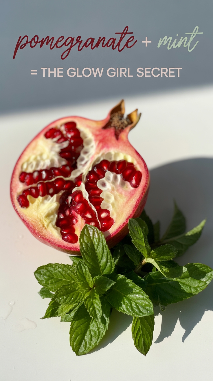 pomegranate mint glow secret