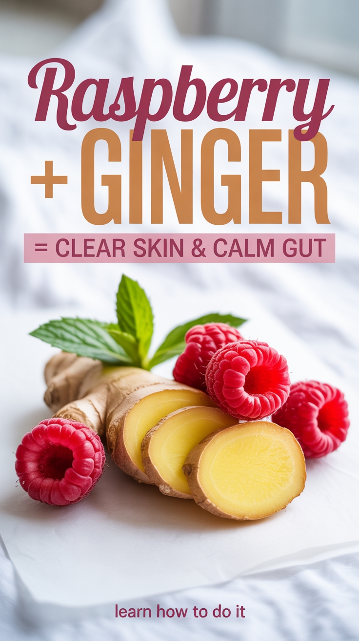 raspberry ginger clear skin