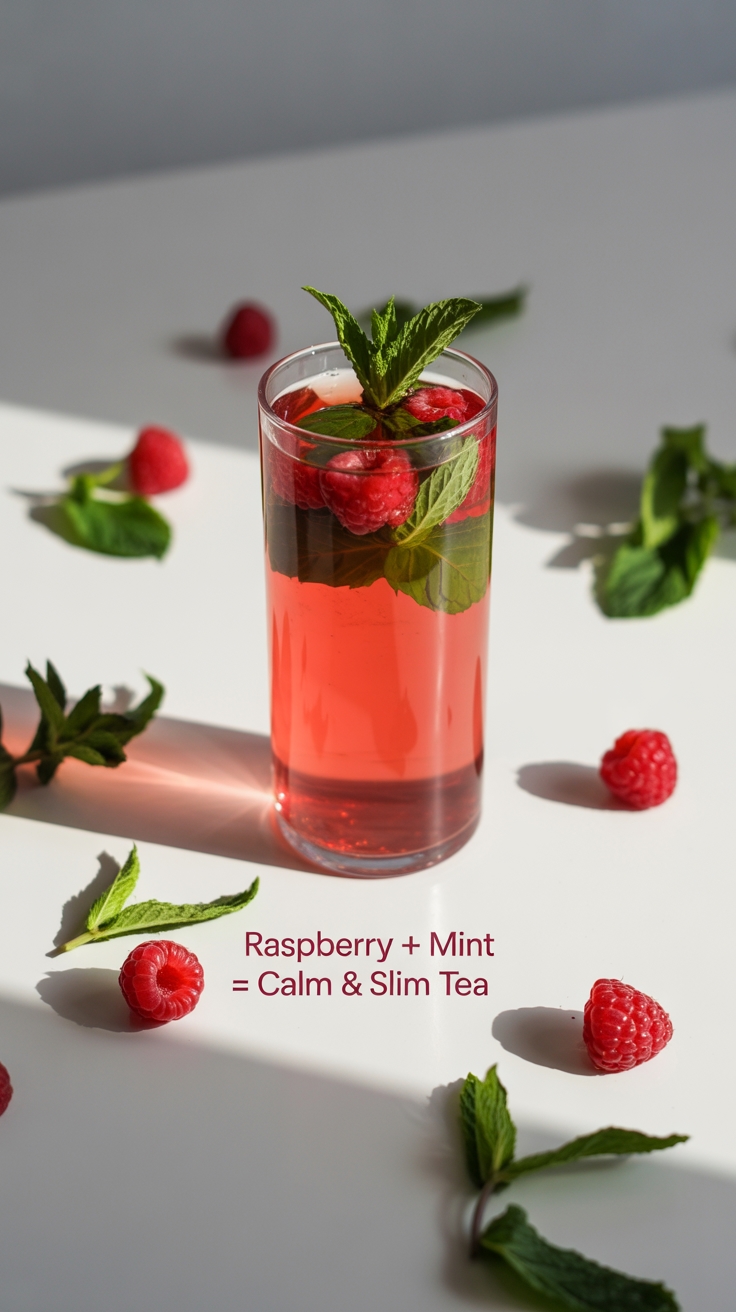 raspberry mint slim tea