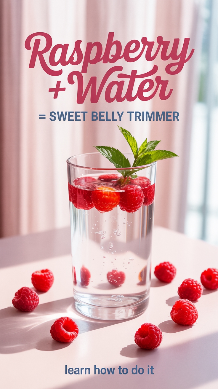 raspberry water boosts slimming