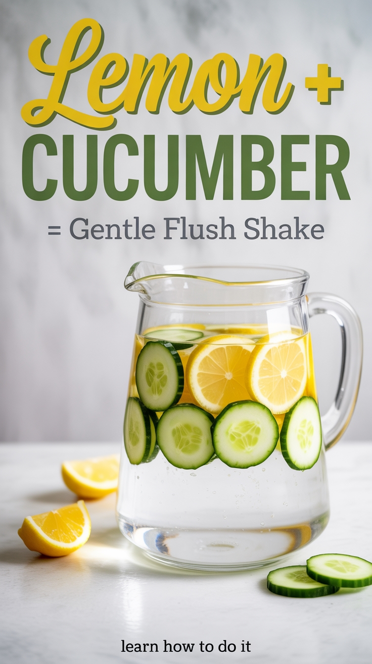 refreshing cucumber lemon blend