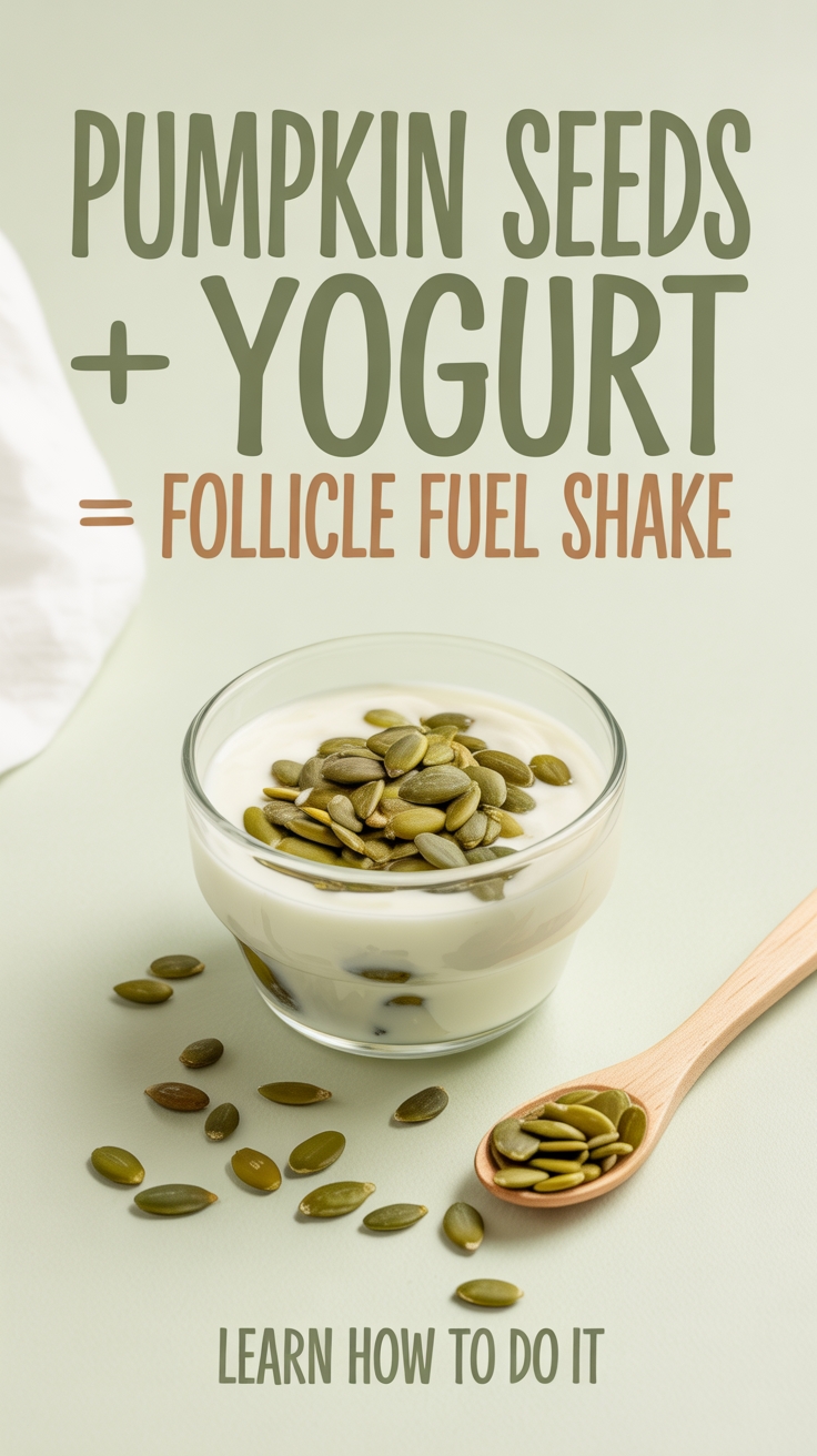 seed and yogurt shake