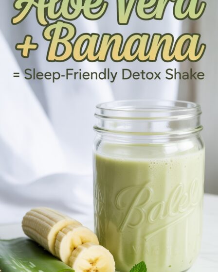 sleep enhancing detox smoothie
