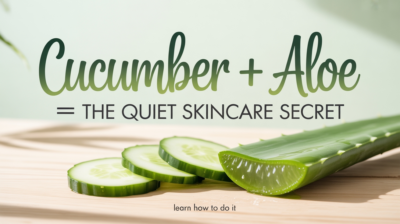 soothing aloe and cucumber