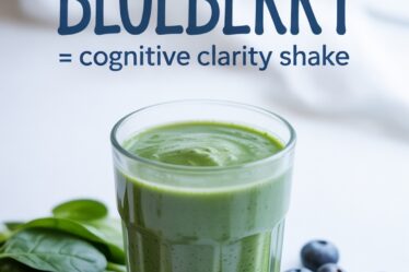 spinach blueberry brain boost