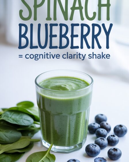 spinach blueberry brain boost