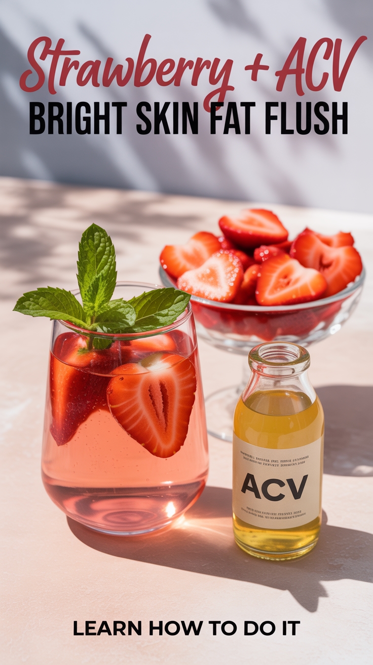 strawberry apple cider vinegar