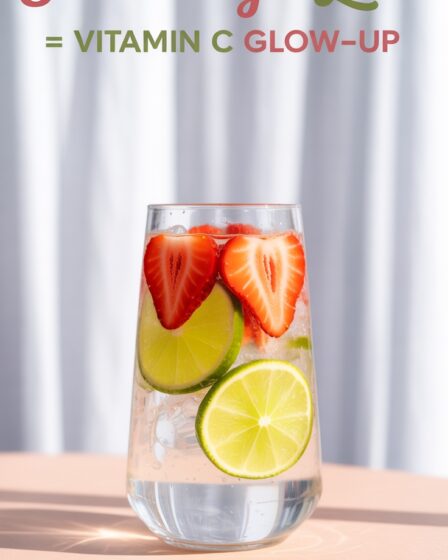 strawberry lime vitamin boost