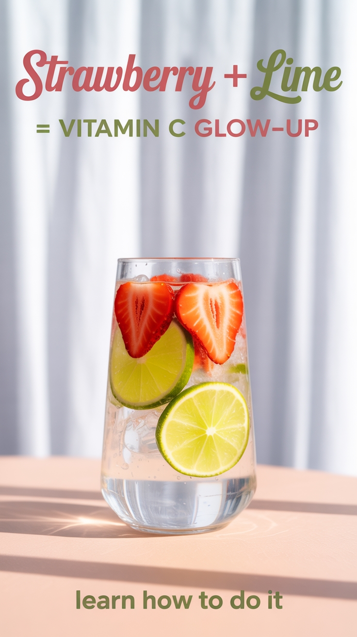 strawberry lime vitamin boost