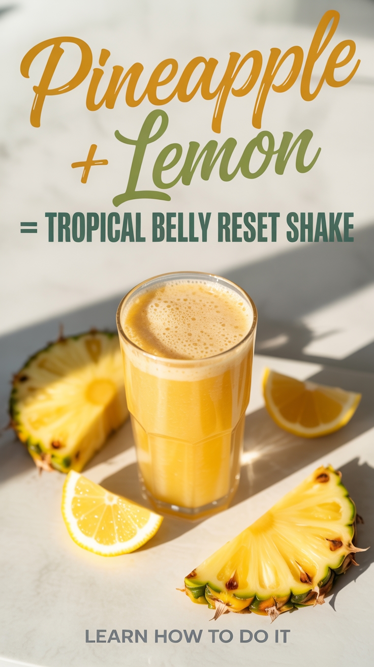 tropical detox shake recipe