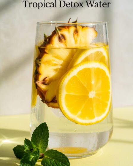 tropical pineapple lemon infusion