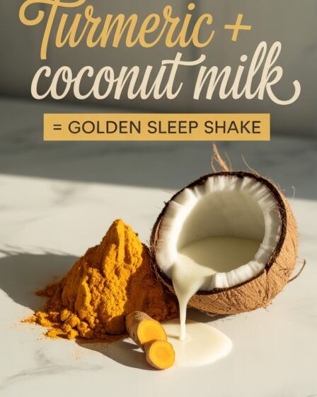 turmeric coconut milk shake