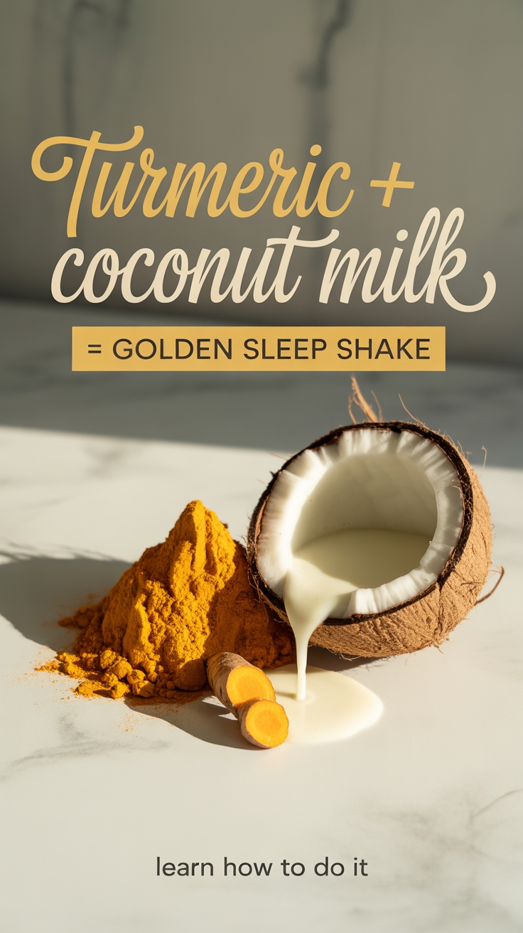 turmeric coconut milk shake