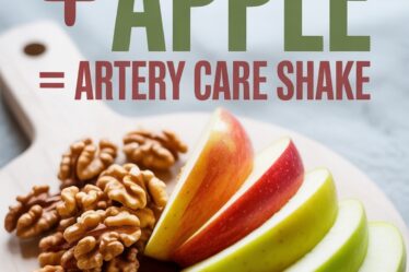 walnut apple heart shake