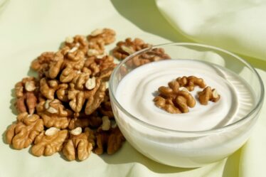walnut yogurt strong shake
