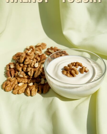 walnut yogurt strong shake