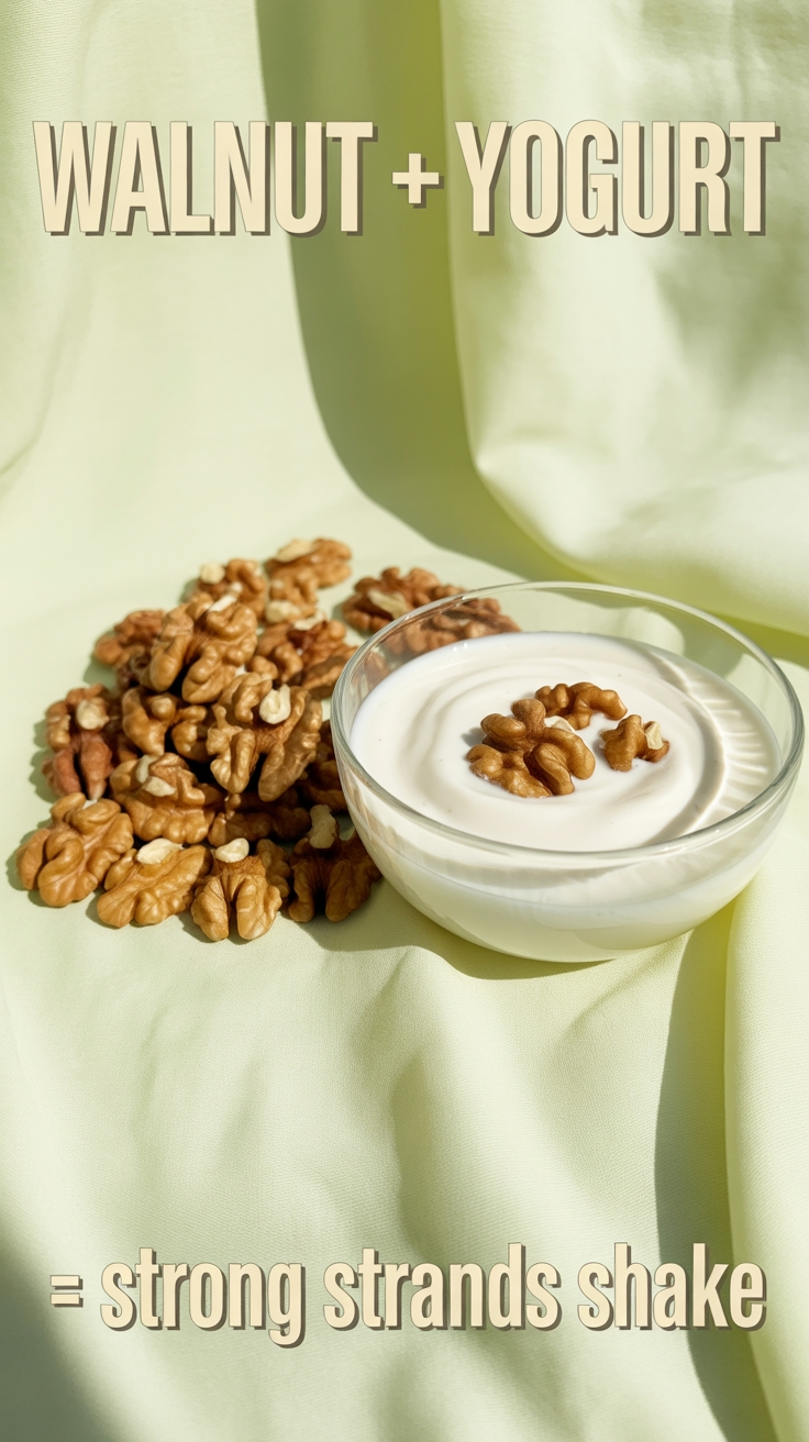 walnut yogurt strong shake