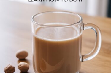 warm milk with nutmeg