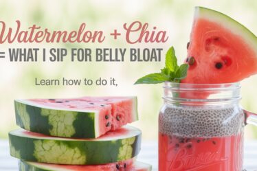 watermelon chia bloat relief