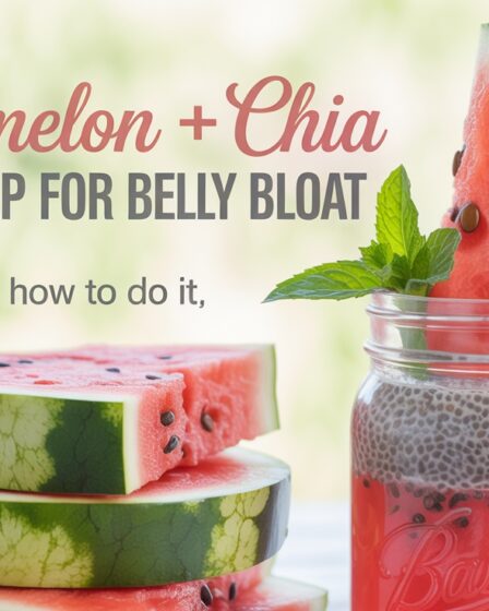 watermelon chia bloat relief