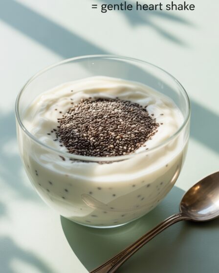 yogurt and chia blend