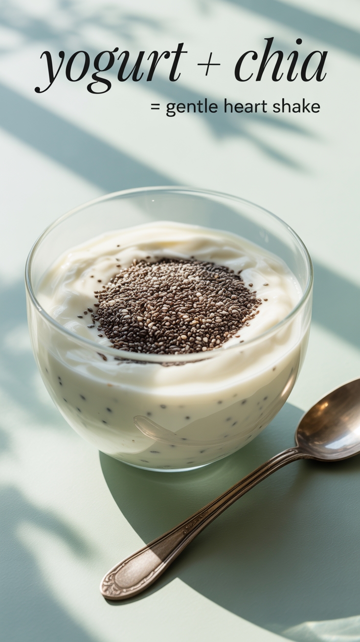 yogurt and chia blend