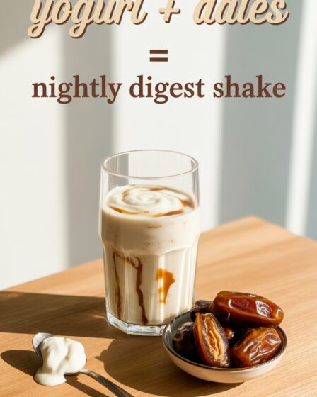yogurt and date shake