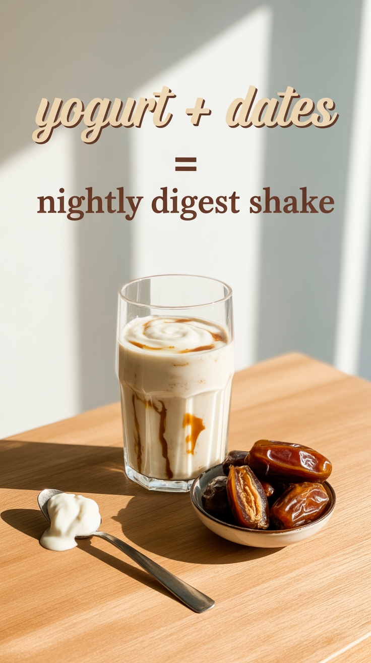 yogurt and date shake