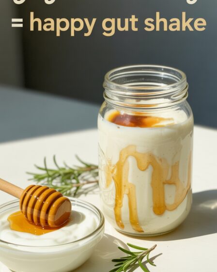 yogurt and honey blend